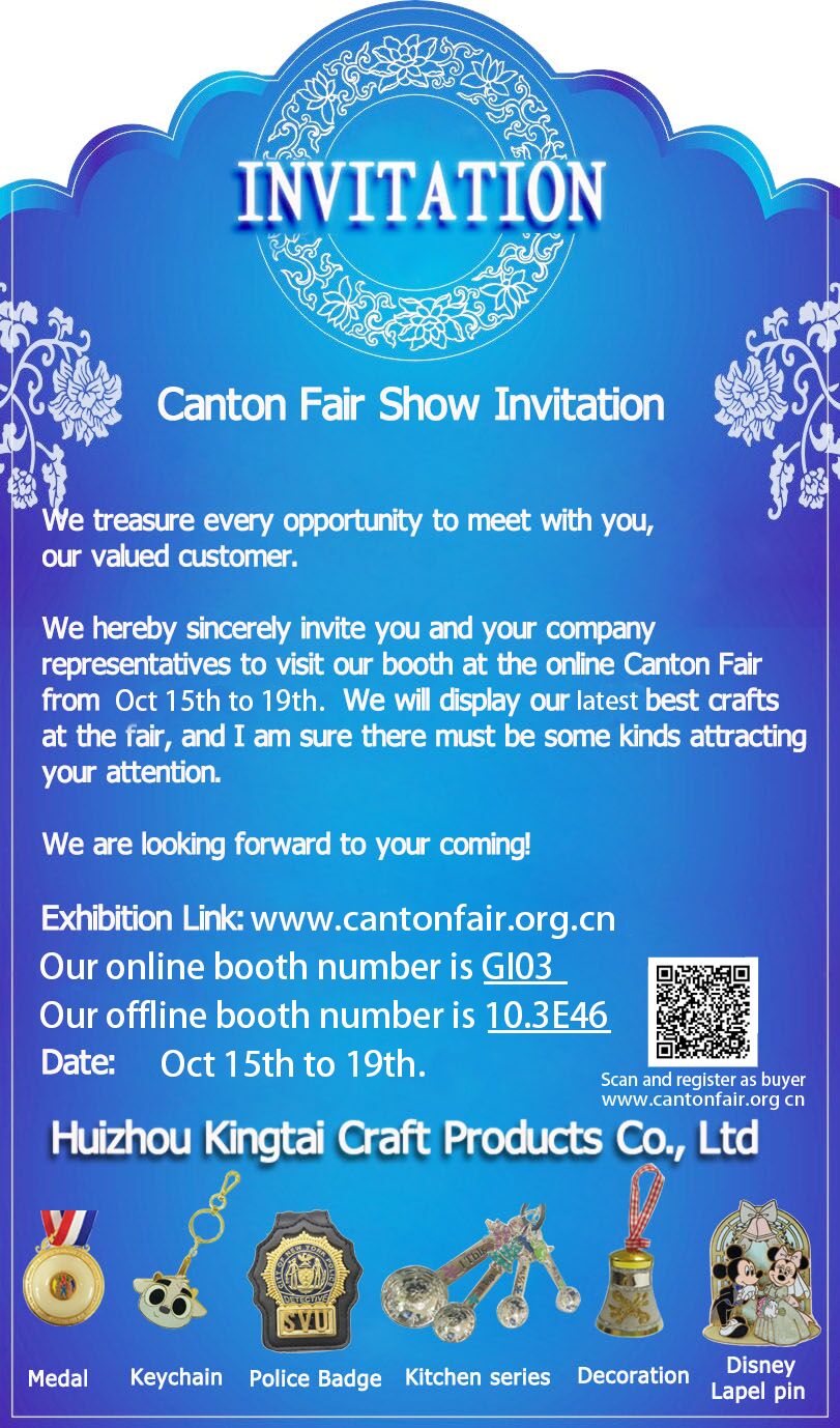 The 130th Canton Fair will be held online and offline on 15th-19th Oct.
